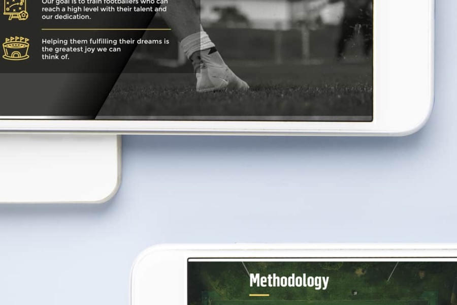 disseny de presentació corporativa