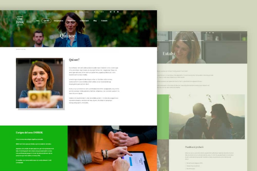 Disseny de pàgina web corporativa